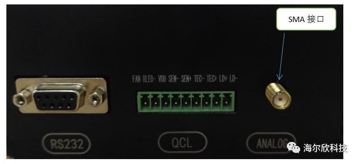 QC750量子級聯(lián)激光驅(qū)動器的接口