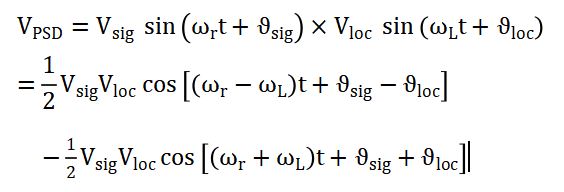 鎖相放大器的數(shù)學(xué)原理