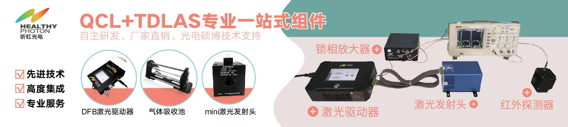 QCL+TDLAS專業(yè)一站式組件